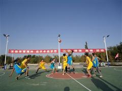 金阿铁路公司获得红沙岗镇“迎国庆”第二届运动会篮球比赛第三名